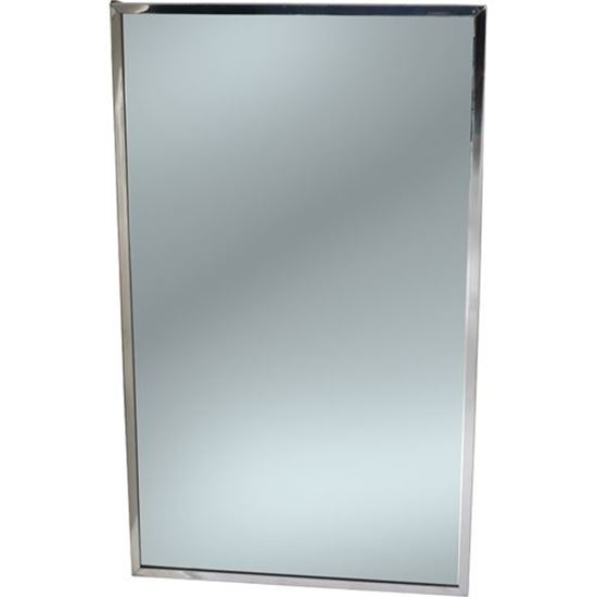 Mirror,Framed(30"H X 18"W, S/S For Bobrick Part# B-165-1830. Restaurant ...