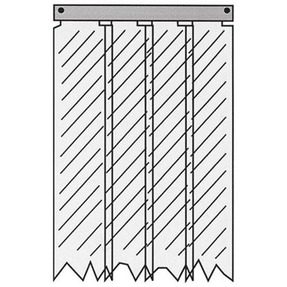 Picture of Kason® - 401Sa8084490 Strip Curtain-Easimnt for Kason Part# 402SA8084484