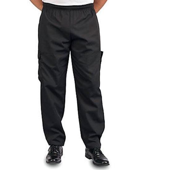 Picture of Kng Xs Baggy Chef Pants Black for AllPoints Part# 1138XS